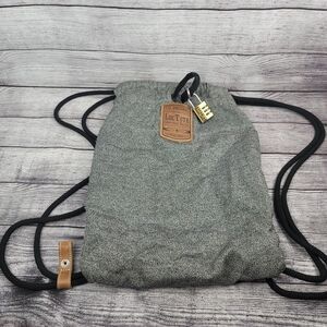 LOCTOTE Flak Sack Original Theft-Resistant Drawstring Backpack (No Combination)